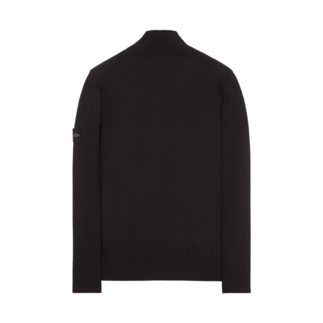 스톤 아일랜드 542B2 소프트 오가닉 코튼 가디건 니트 블랙 - 24SS(Stone Island 542B2 Soft Organic Cotton Cardigan Knit BLACK - 24SS) - 2