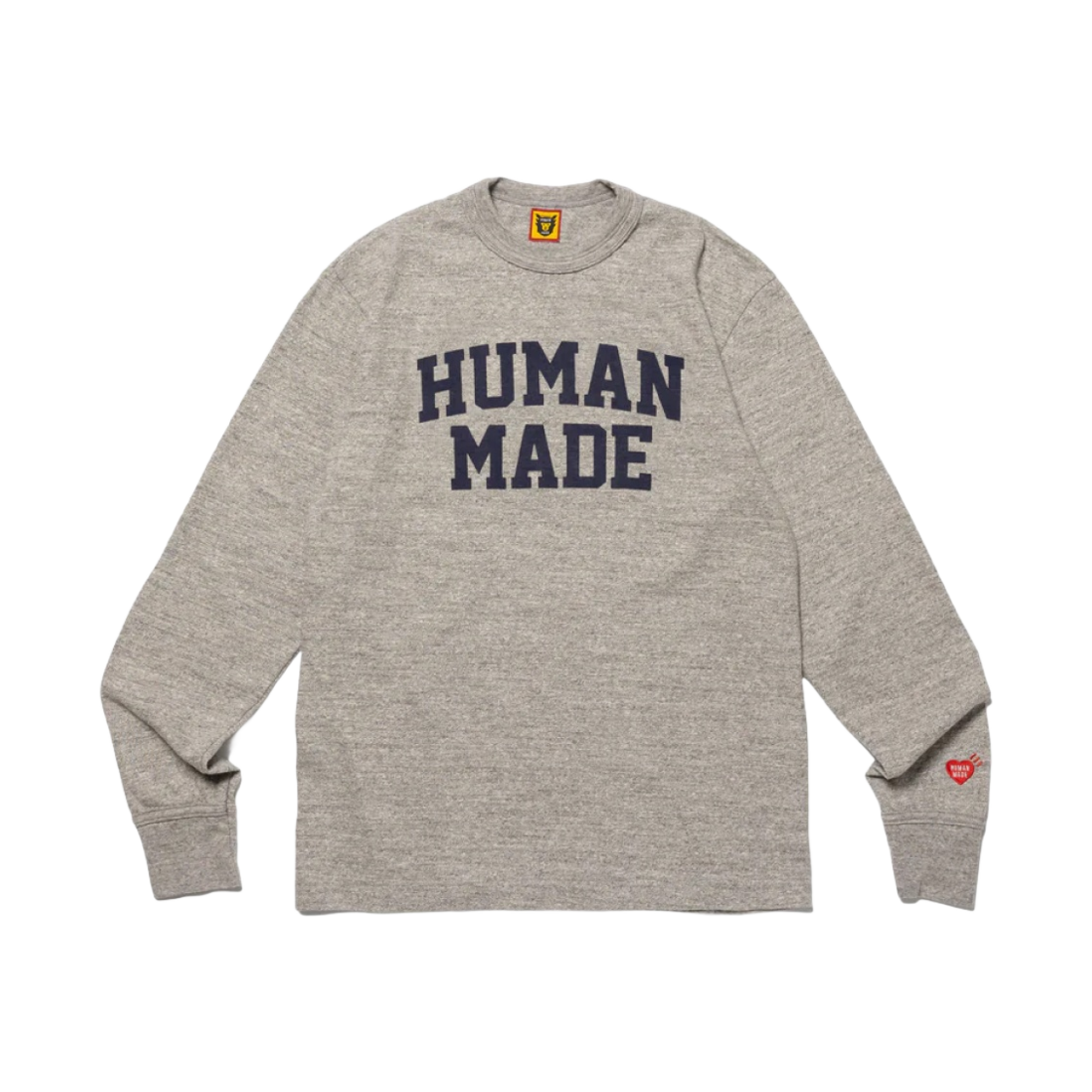 휴먼 메이드 그래픽 롱슬리브 티셔츠 #7 그레이(Human Made Graphic L/S T-Shirt #7 Gray) - 1