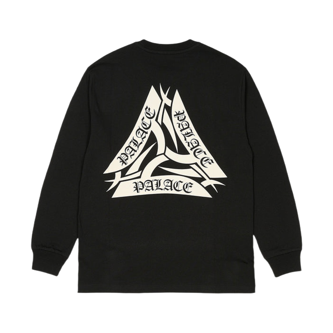 - Palace Tribal Tri Longsleeve Black - 23FW