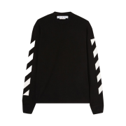Off-White Diag Arrow Skate L/S T-Shirt Black White
