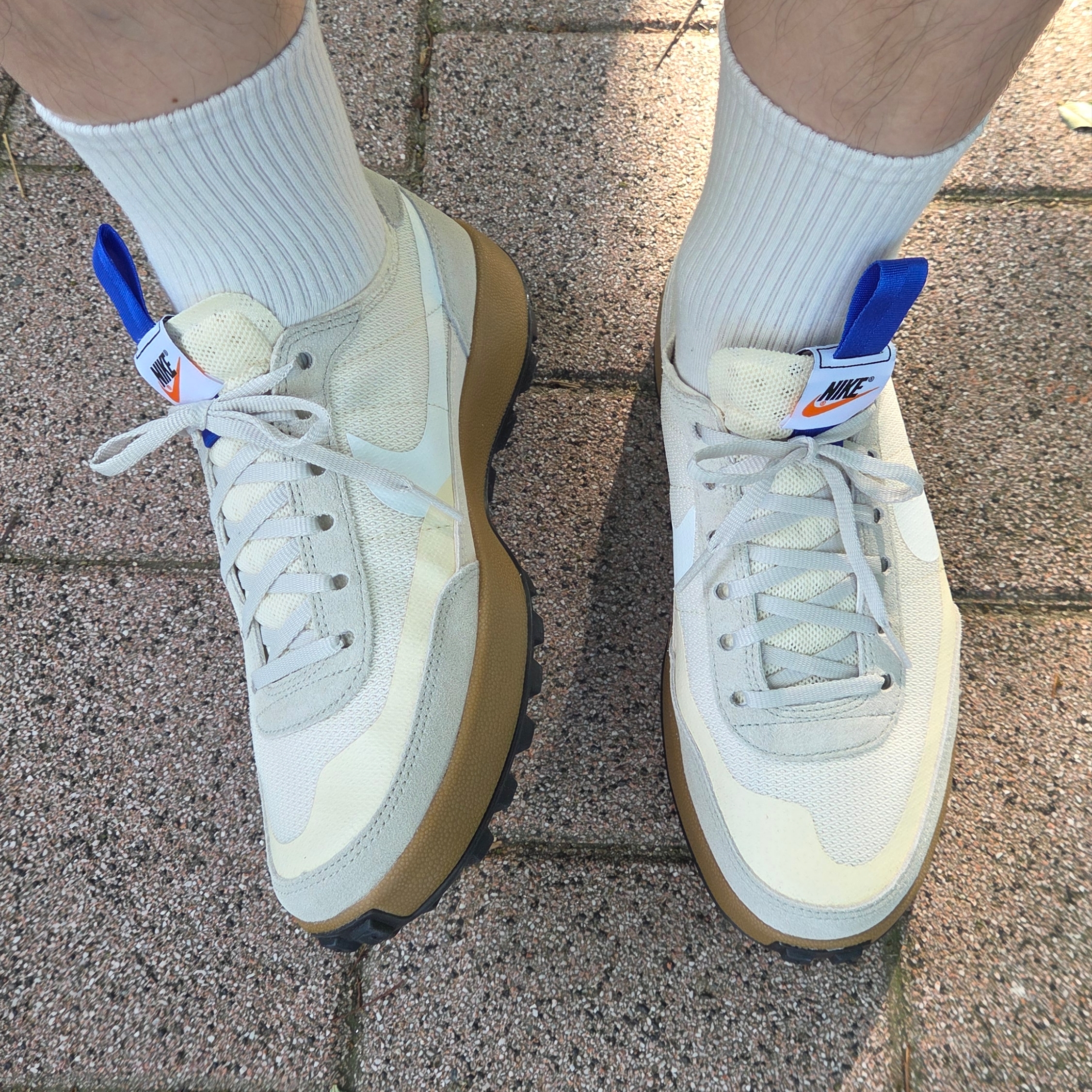 Nike x Tom Sachs General Purpose Shoe Light Cream 착용 스타일