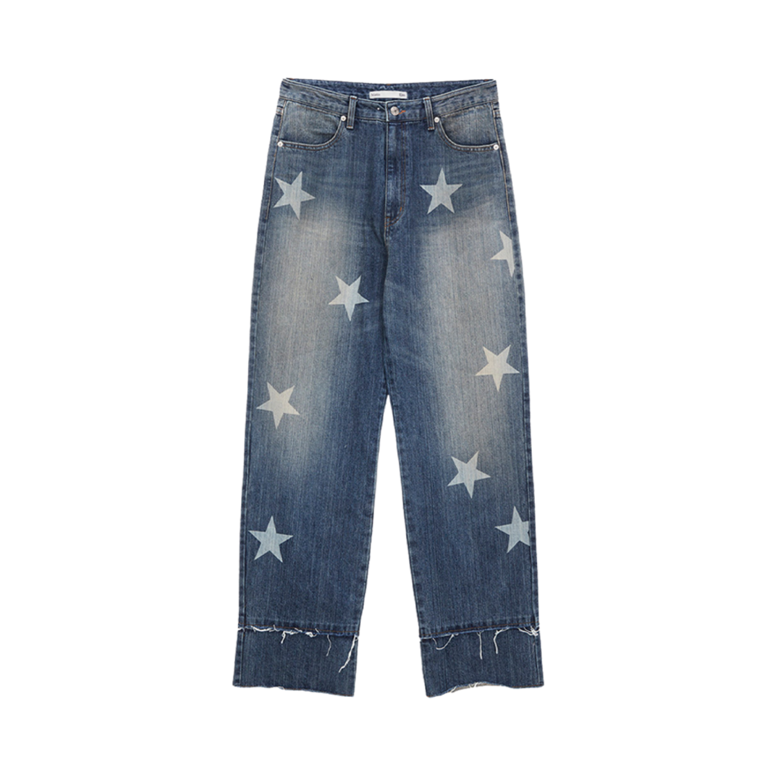 MK2334DN012M0BL (W) Matin Kim Starlight Washed Denim Pants Blue