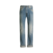 Maison Margiela Distressed Jeans Light Indigo