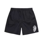 Stussy Curly S Water Shorts Black