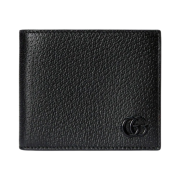 Gucci GG Marmont Leather Bi-Fold Wallet Black