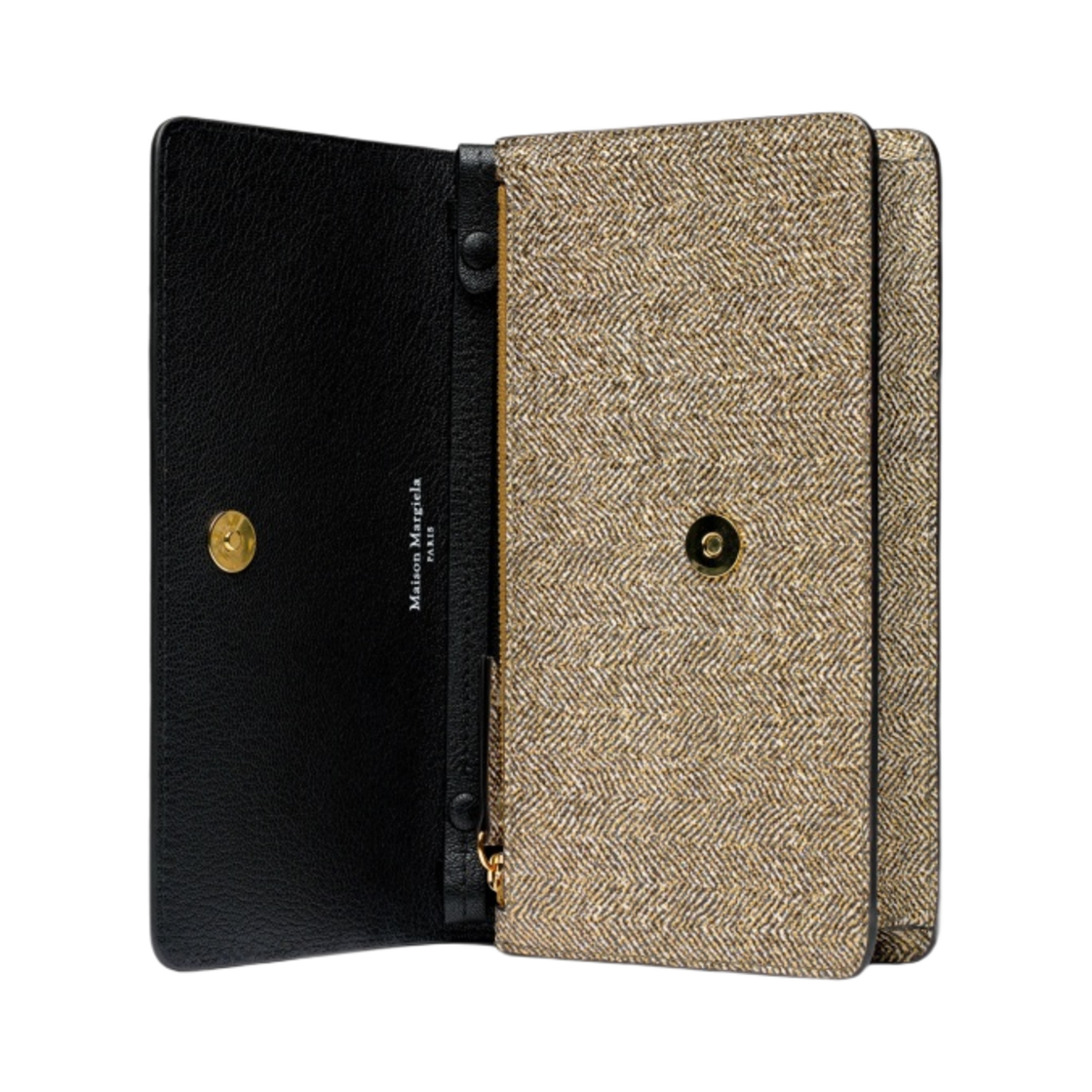 메종 마르지엘라 체인 가죽 지갑 라이트 골드(Maison Margiela Chain Leather Wallet Light Gold) - 2