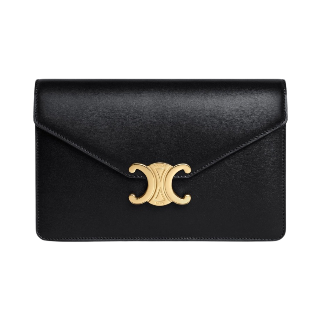 셀린느 월렛 온 체인 마고 샤이니 카프스킨 블랙(Celine Wallet On Chain Margo in Shiny Calfskin Black)
