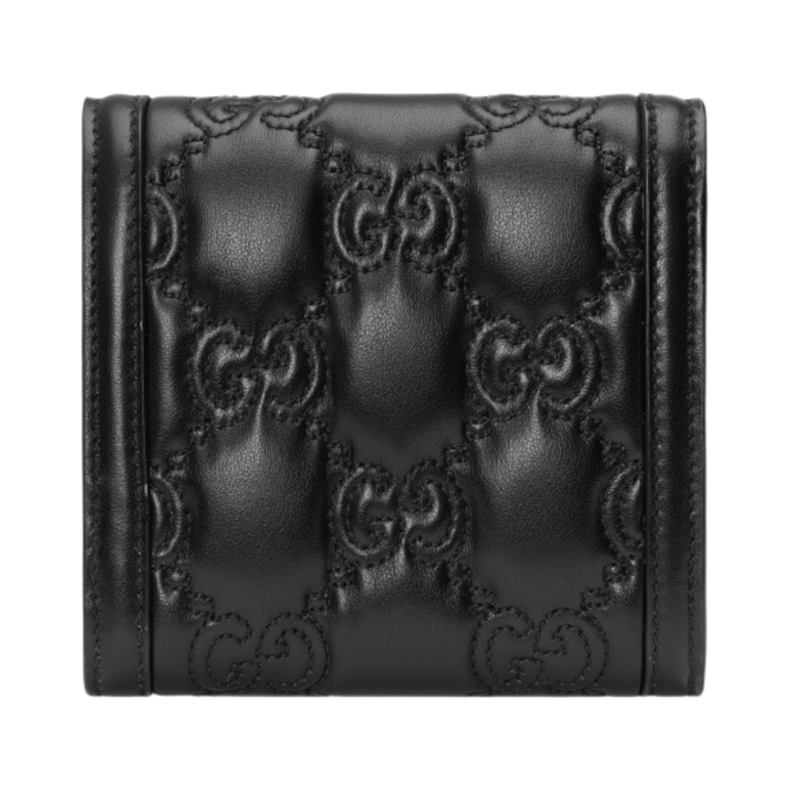 구찌 GG 마테라쎼 카드 케이스 지갑 블랙(Gucci GG Matelasse Card Case Wallet Black) - 3