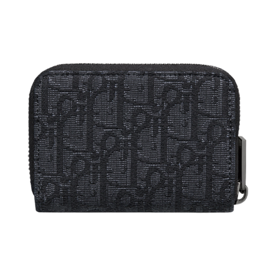 디올 지퍼 카드 홀더 블랙 오블리크 자카드 | Dior | KREAM