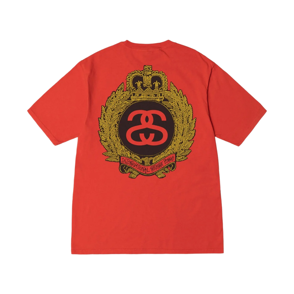 ★【STUSSY】★CROWN WREATH PIGMENT DYED TE.E★TOMATO★ Stussy Crown Wreath Pigment Dyed Tee 'Black' – YankeeKicks