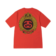 Stussy Crown Wreath Pigment Dyed T-Shirt Tomato