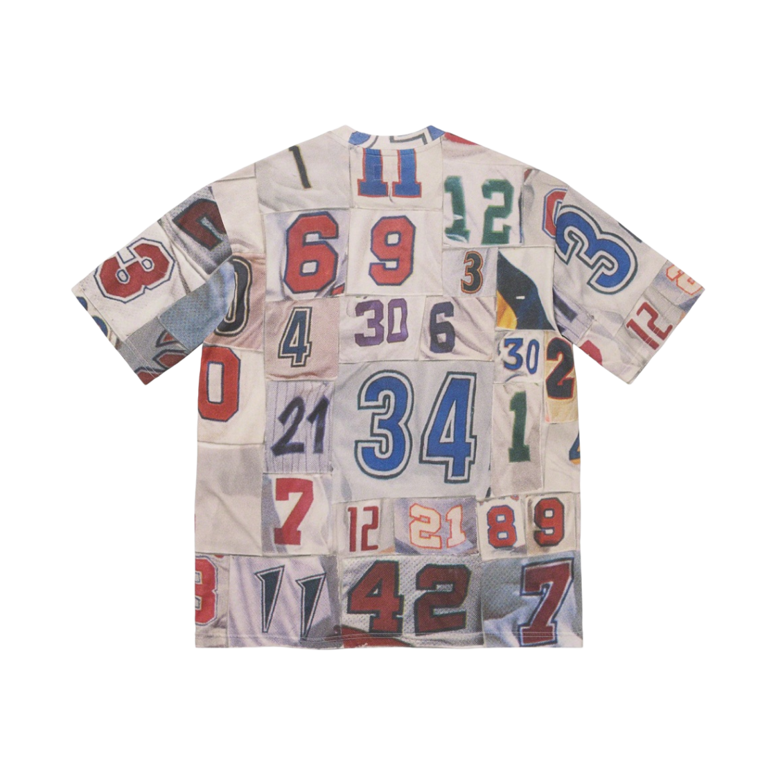 슈프림 저지 콜라주 숏슬리브 탑 화이트 - 23SS(Supreme Jersey Collage S/S Top White - 23SS) - 2