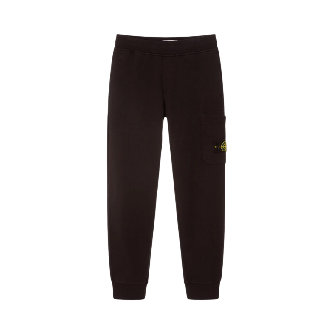 (키즈) 스톤 아일랜드 61540 코튼 플리스 카고 팬츠 블랙 - 22FW((Kids) Stone Island 61540 Cotton Fleece Cargo Pants Black - 22FW) - 1