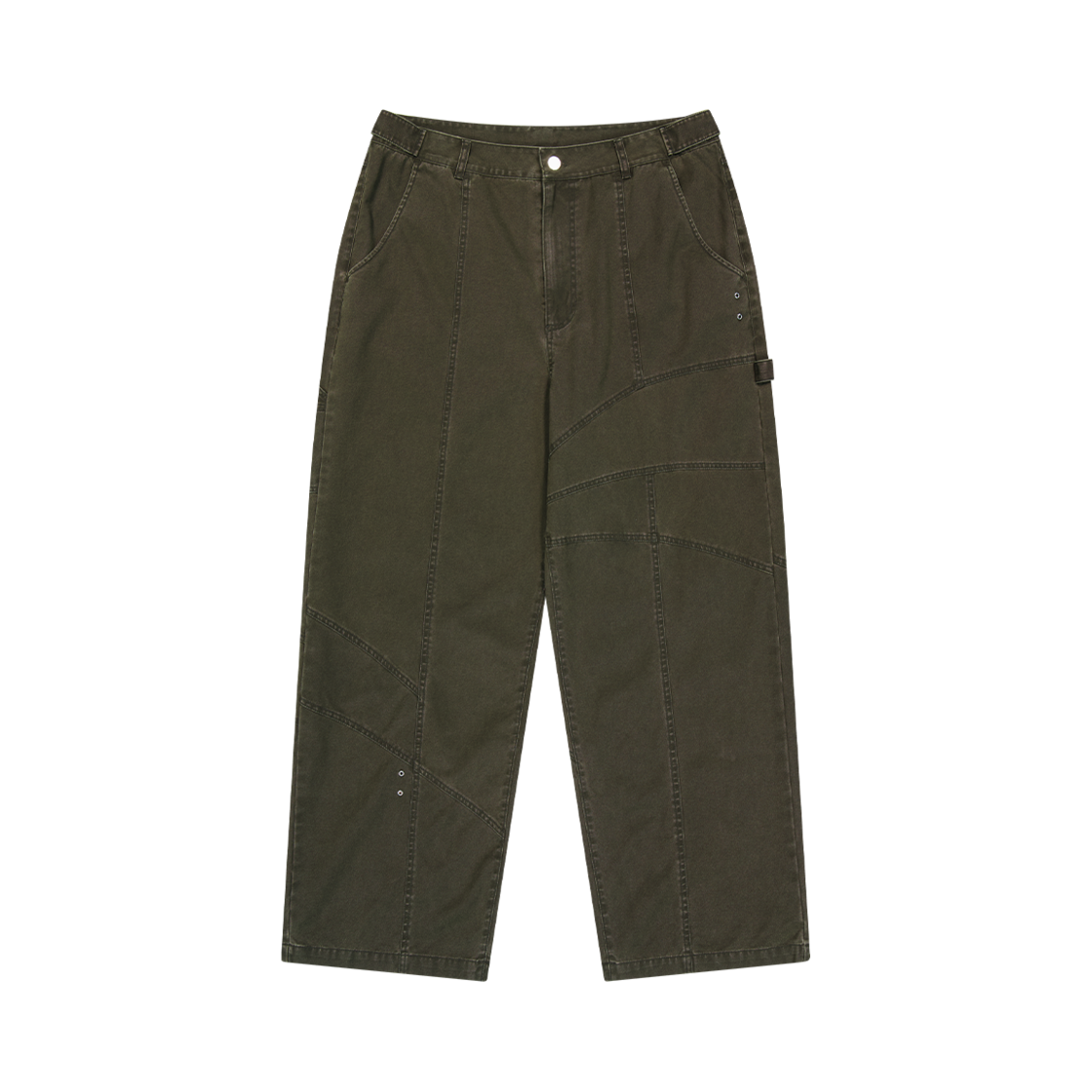 오프그리드 OG 쉴드 코튼 피그먼트 카펜터 팬츠 브라운(OFFGRID OG Shield Cotton Pigment Carpenter Pants Brown)