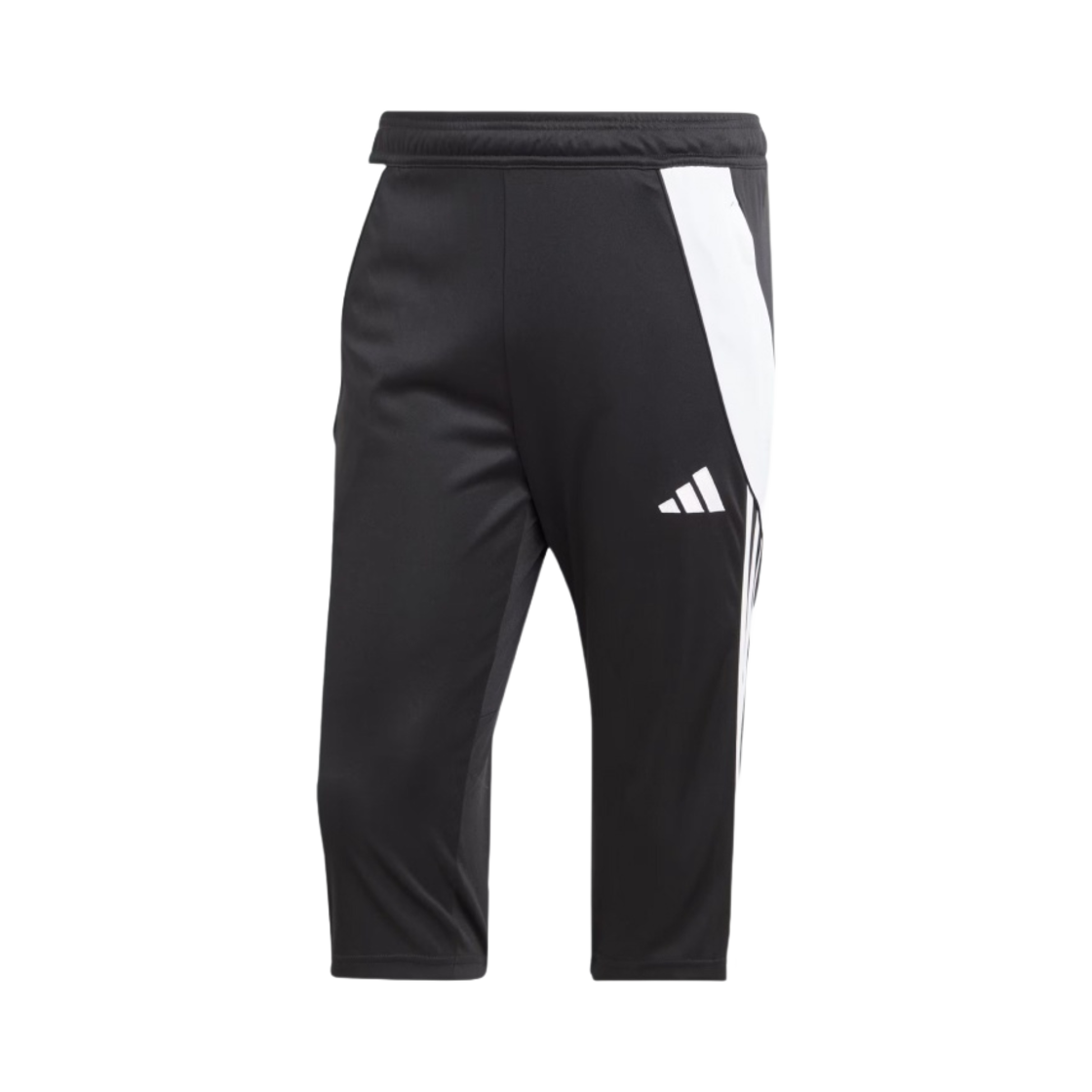 IJ7671 Adidas Tiro 24 3/4 Pants Black White - KR Sizing