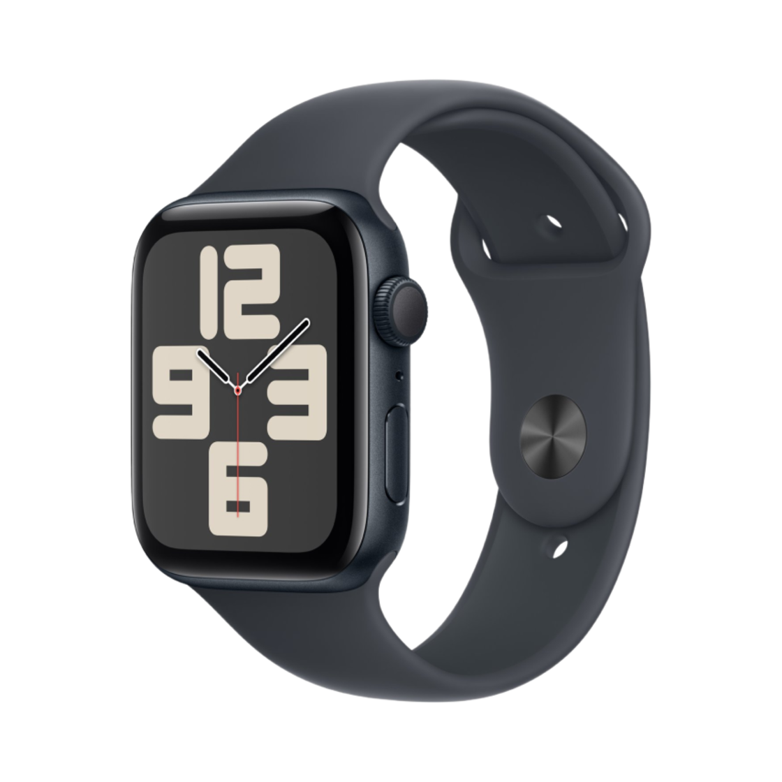 애플 워치 SE 2세대 44mm GPS 미드나이트 알루미늄 케이스 스포츠 밴드 M/L 미드나이트 (국내 정식 발매 제품)(Apple Watch SE 2nd 44mm GPS Midnight Aluminium Case with Sport Band M/L Midnight (Korean Ver.))