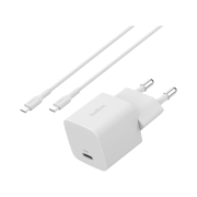Belkin 25W PD 3.1 PPS C Type Super High Speed Charger + 1M Cable WCA012B6