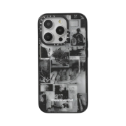 Casetify x Thisisneverthat iPhone Black Archive Pattern MagSafe Impact Case Clear Black