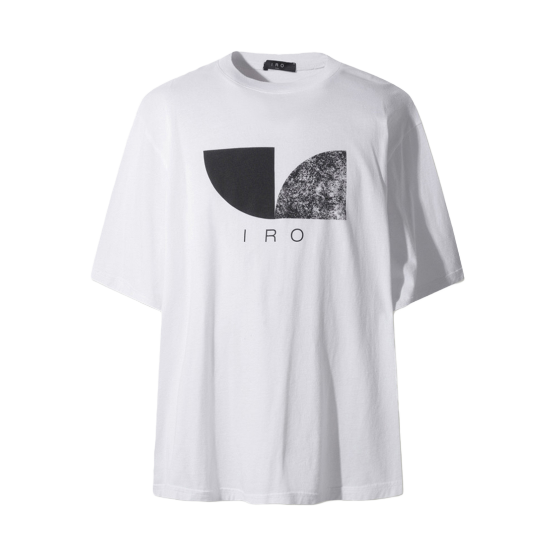 IRTAM24002WHX Iro Ouri Oversized Logo T-Shirt Grey