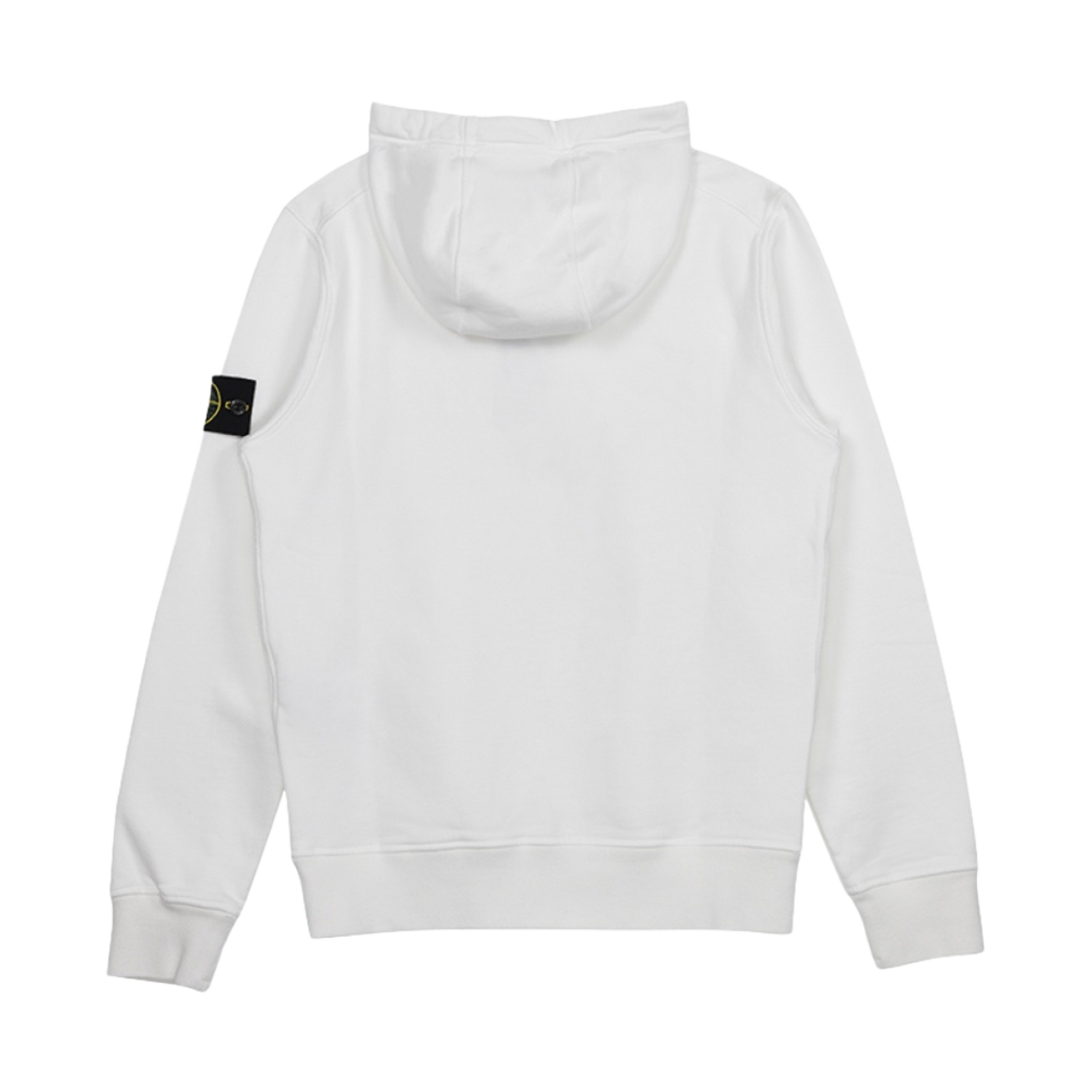 스톤 아일랜드 64120 코튼 플리스 후드 스웨트셔츠 화이트 - 21FW(Stone Island 64120 Cotton Fleece Hooded Sweatshirt White - 21FW) - 2