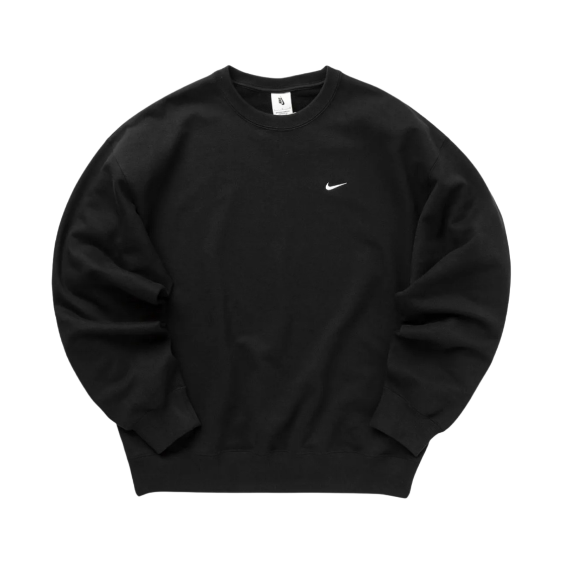 DX0811-010 Nike Solo Swoosh French Terry Crew Black - US/EU