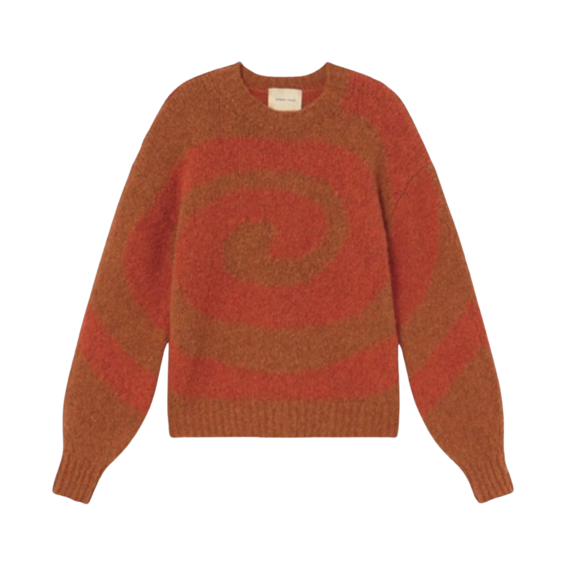 PKL038 (W) Paloma Wool Twister Square Fit Knitted Sweater Orange
