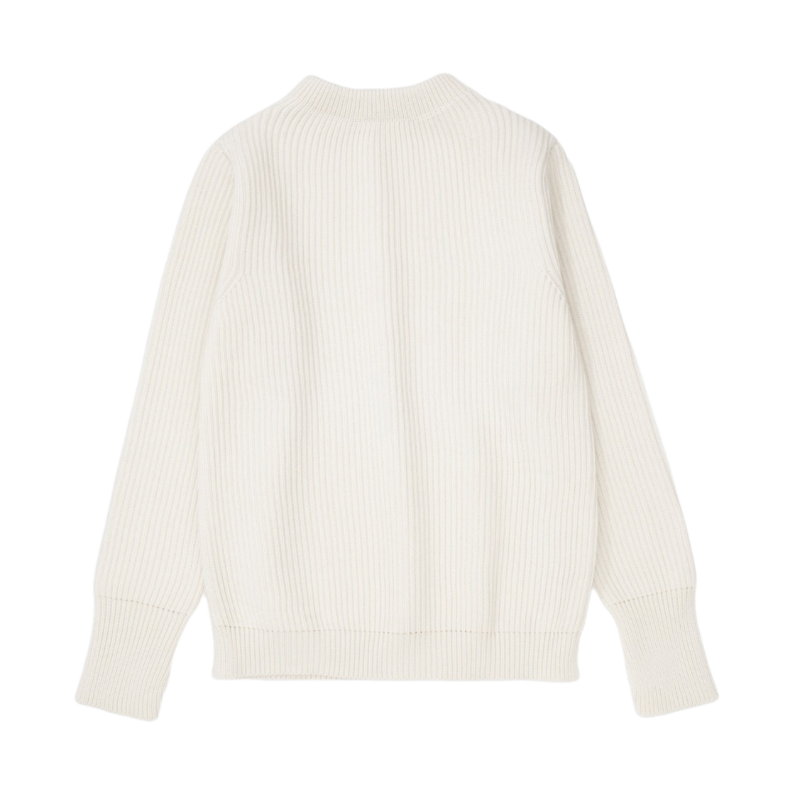 - Andersen Andersen Navy Crewneck Sweater Off White