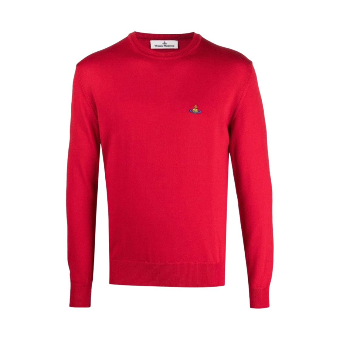 비비안 웨스트우드 라운드 넥 니트 페일 레드(Vivienne Westwood Round Neck Knit Pale Red) - 1