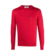 Vivienne Westwood Round Neck Knit Pale Red