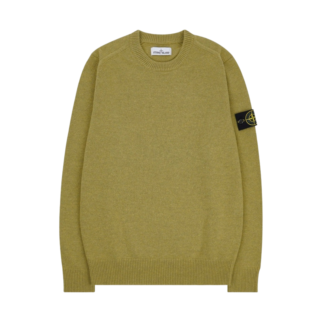 스톤 아일랜드 535A3 램스울 스웨터 다크 베이지 - 21FW