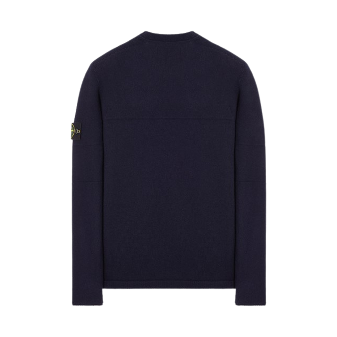 스톤 아일랜드 524A3 램스울 크루넥 니트 네이비 블루 - 23FW(Stone Island 524A3 Lambswool Crewneck Knit Navy Blue - 23FW) - 2