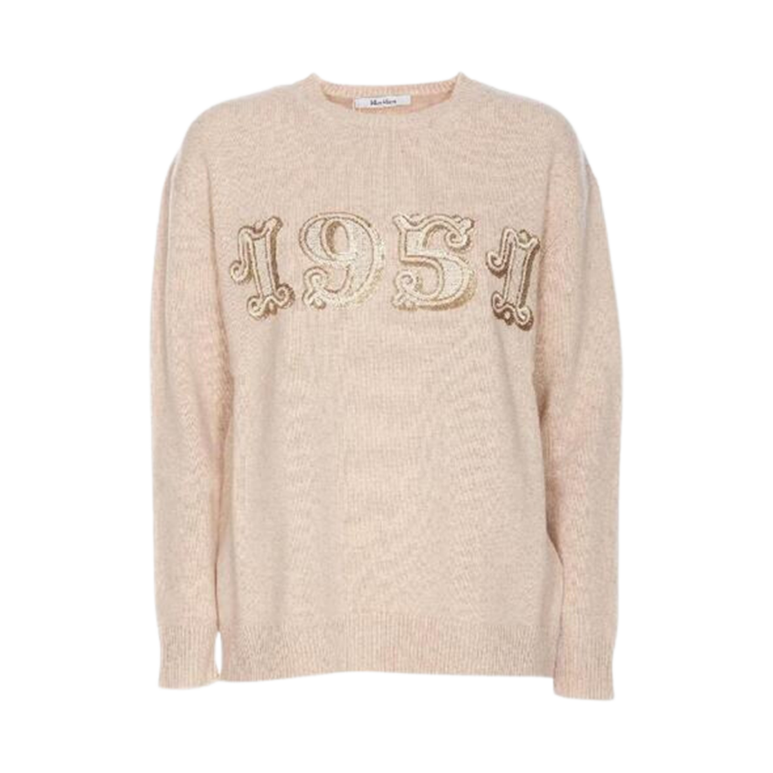 PLATA-026 (W) Max Mara Plata Wool Sweater Beige