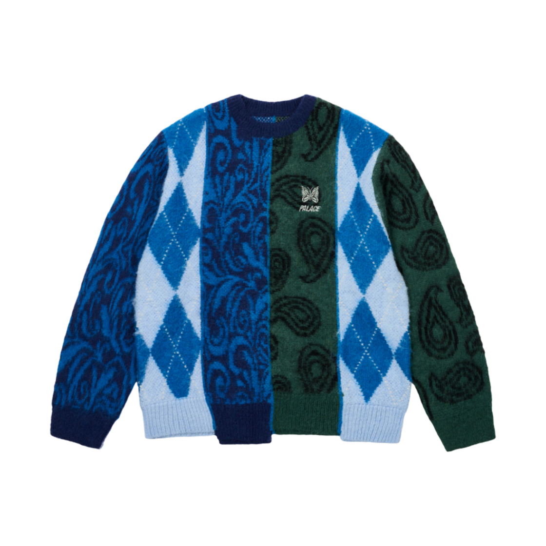 팔라스 x 니들스 헤어리 애니멀 니트 멀티 패브릭 - 24FW