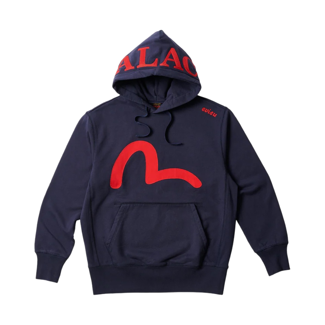 팔라스 x 에비수 시걸 후드 네이비 - 23SS(Palace x Evisu Seagull Hood Navy - 23SS) - 1