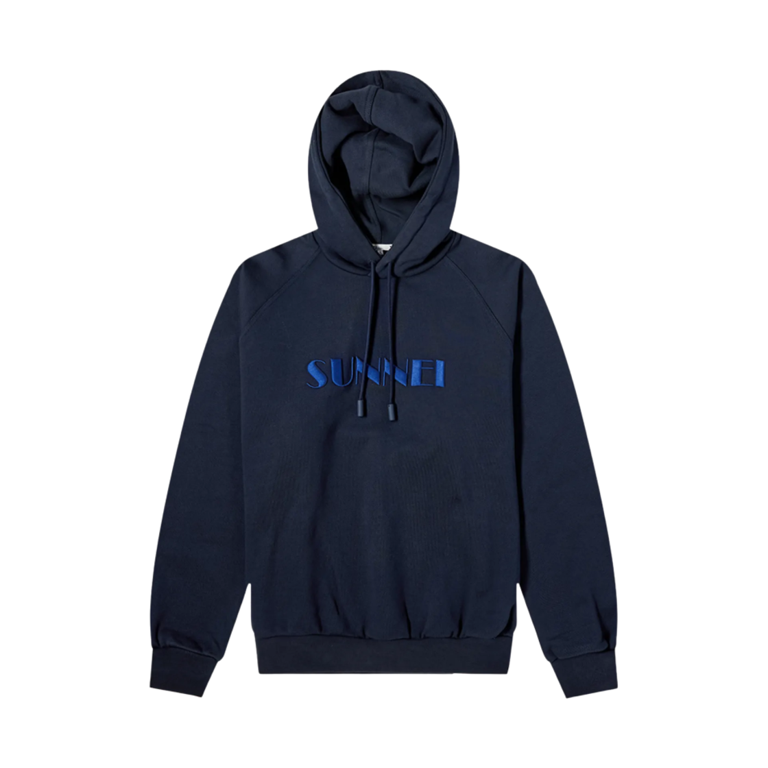 CRTWXJER009-COT007-0099 Sunnei Logo Hoodie Midnight Blue