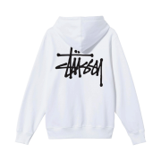 Stussy Basic Stussy Hoodie White 2021