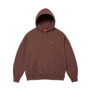 Supreme Small Box Hooded Sweatshirt Brown - 24FW