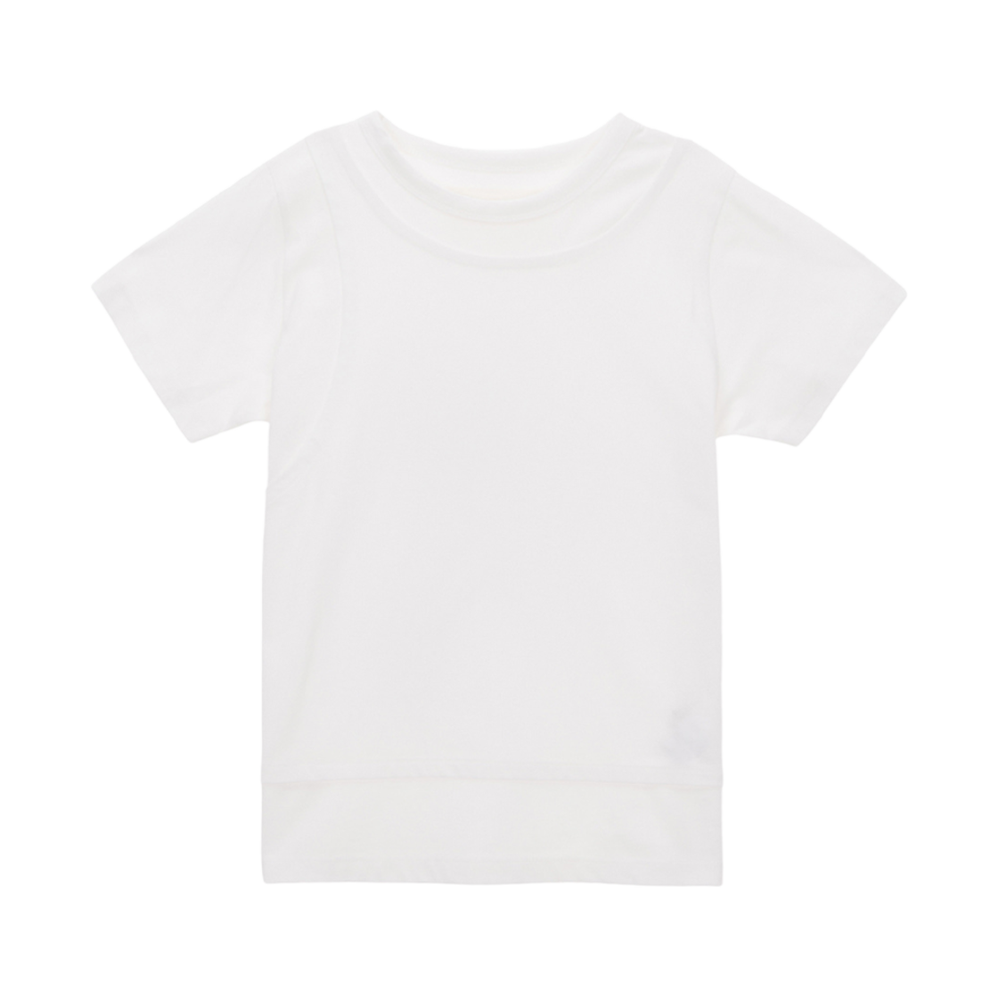 MK2334TS032M0WH (W) Matin Kim Layered Detail Top White