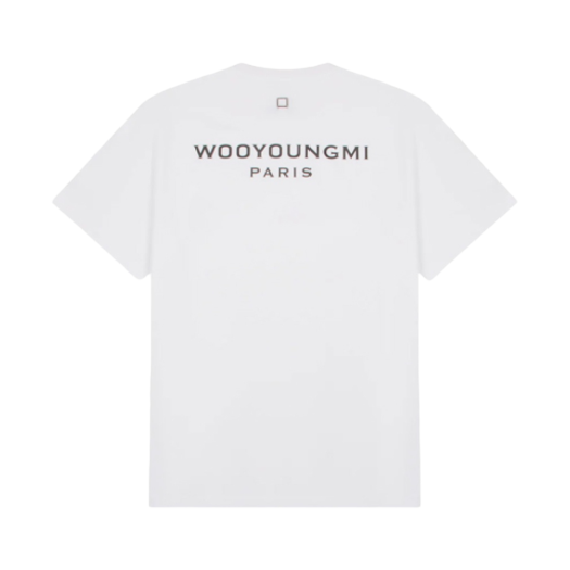 Wooyoungmi Cotton Back Logo T-Shirt White - 24FW