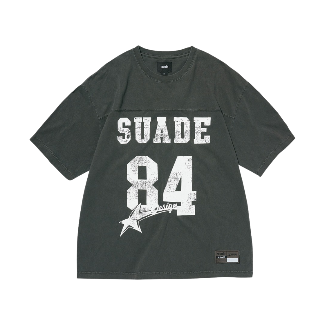 스웨이드 84 스타 티 피그먼트 블랙