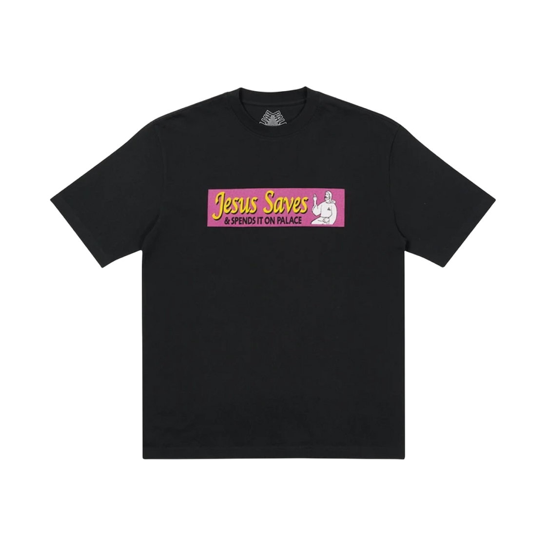 팔라스 지저스 세이브 티셔츠 블랙 - 21SS(Palace Jesus Saves T-Shirt Black - 21SS) - 1