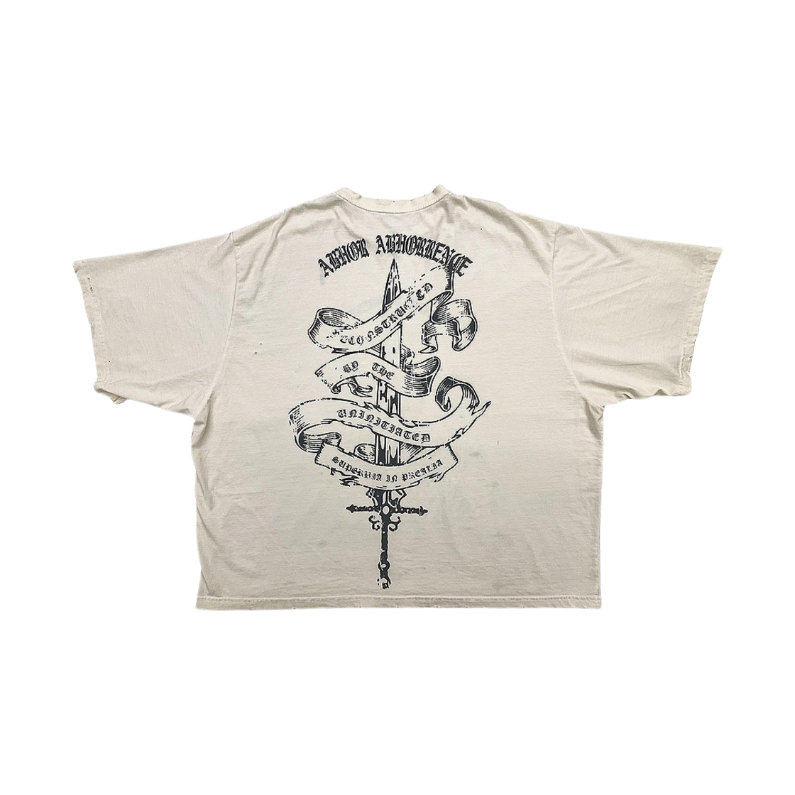 rbU_T_ANCIENT_WH rbU The Ancient T-Shirt Washed Off White