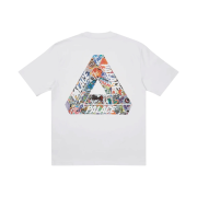 Palace Tri-Sticker Pack T-Shirt White - 21FW