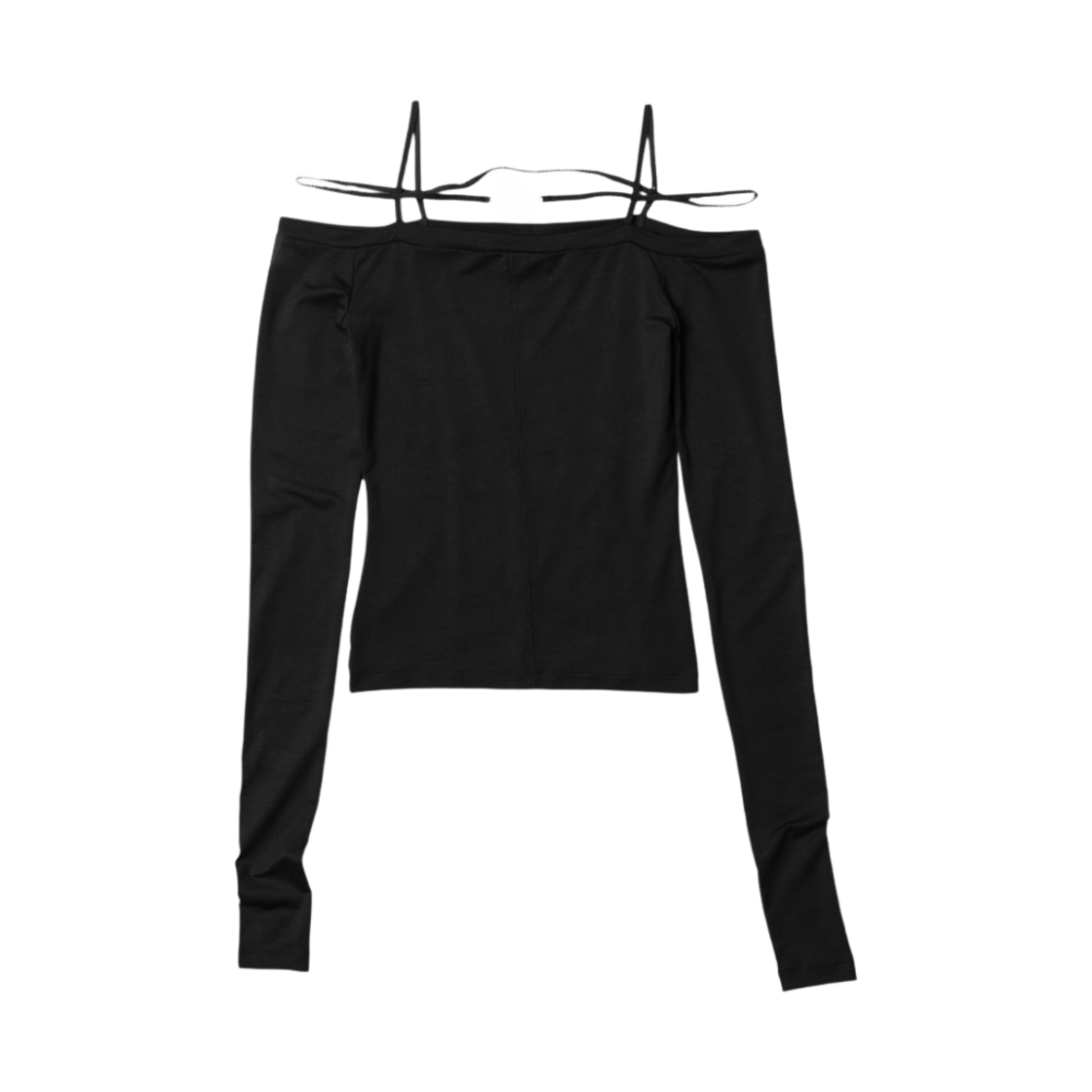 (W) 자크뮈스 르 티셔츠 시에라 블랙((W) Jacquemus Le T-Shirt Sierra Black) - 1