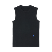 Ader Error Sig; TRS Tag Sleeveless Noir