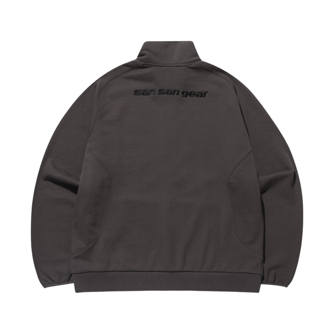 산산기어 스웨트 집업 브라운 - 23FW(Sansan Gear Sweat Zip-Up Brown - 23FW) - 2