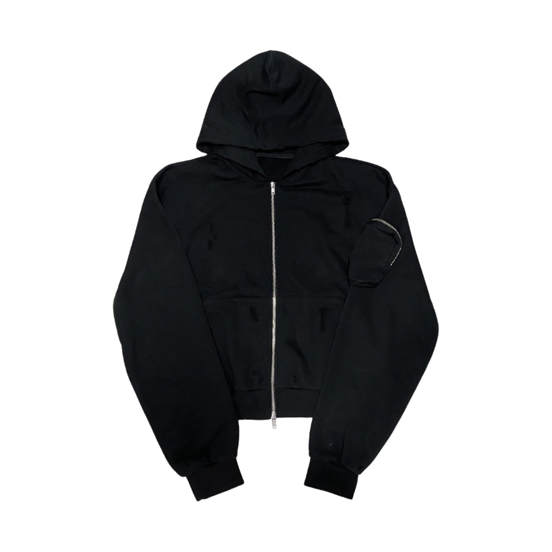 오엠오 3D 포켓 집업 후드 블랙(OMO 3D Pocket Zip-Up Hoodie Black)