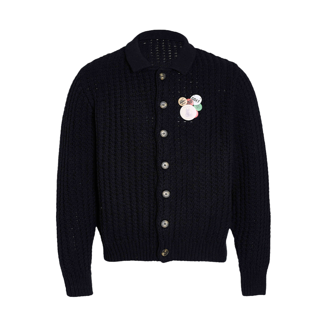 STEEPC_24aw_016 Steepc Afternoon City Cardigan Black