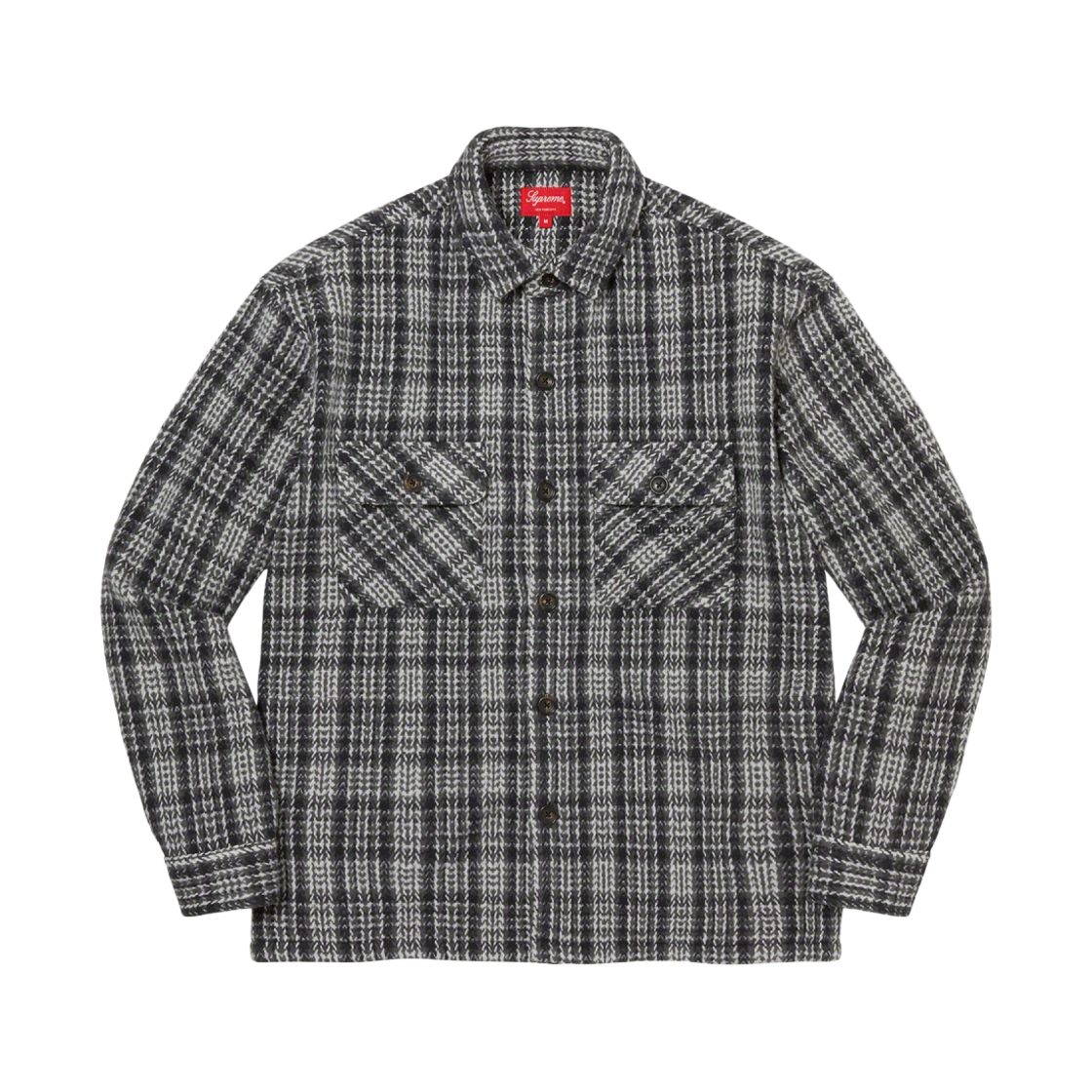 슈프림 헤비 플란넬 셔츠 블랙 - 22FW(Supreme Heavy Flannel Shirt Black - 22FW) - 1