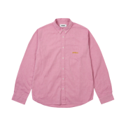 Palace Oxford Shirt Burgundy - 25SS
